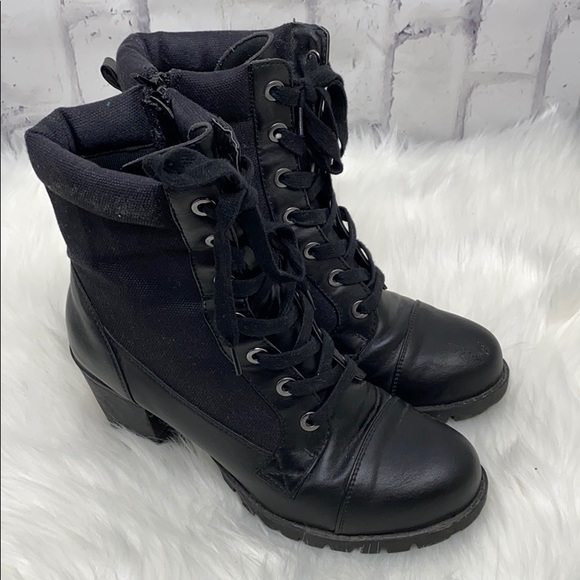 xoxo combat boots